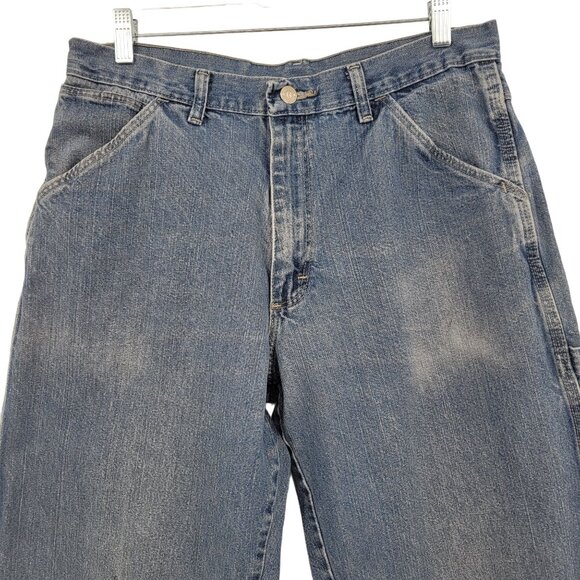 Wrangler Originals Cortlandt Jean Men's Carpenter Denim Pants 32x30.5 - Picture 3 of 10